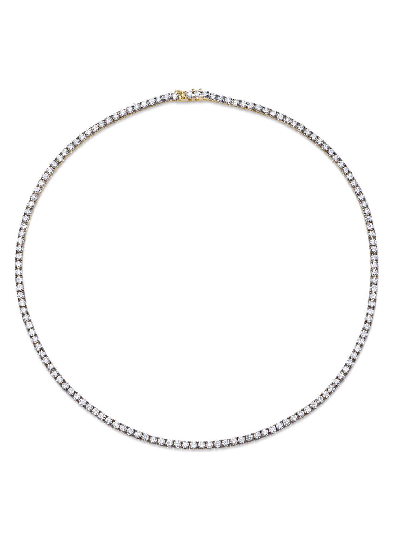 Rivière Lab Grown Round Brilliant Diamond Necklace