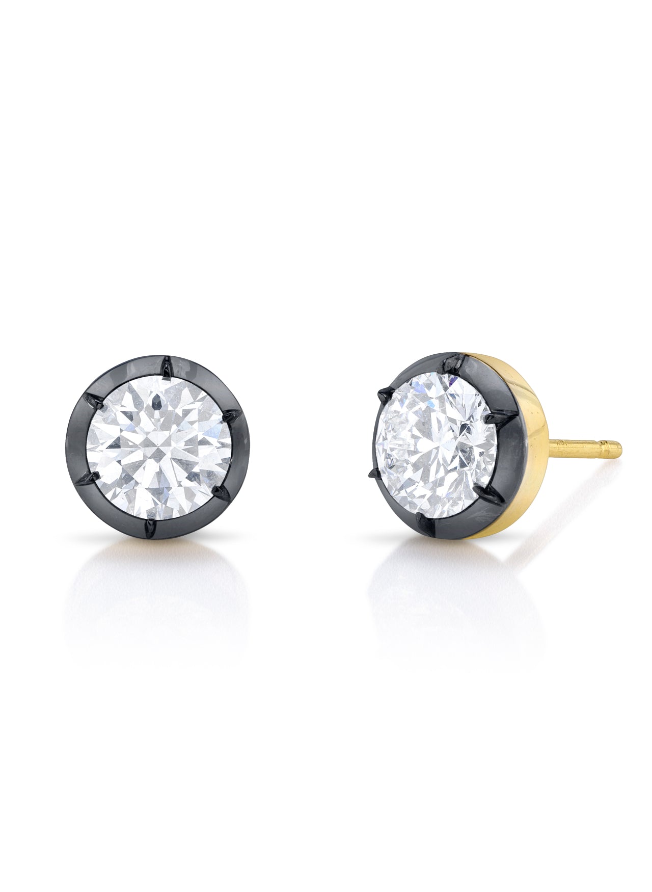 Bouton Lab-Grown Round Brilliant Diamond Studs