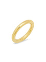 Beignet Solid 18kt Gold Ring angled view