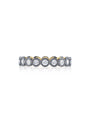Lunette Lab Grown Round Brilliant Diamond Bezel Set Eternity Band