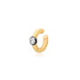 Beignets Single Stone Lab Diamond Ear Cuff .2ctw side view