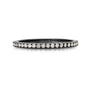 French Set Micro Pavé Lab-Grown Diamond Eternity Band from view