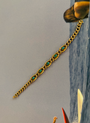 Vintage Victorian 15 kt Gold Bracelet and Turquoise Bracelet