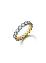 Lunette Lab Grown Round Brilliant Diamond Bezel Set Eternity Band