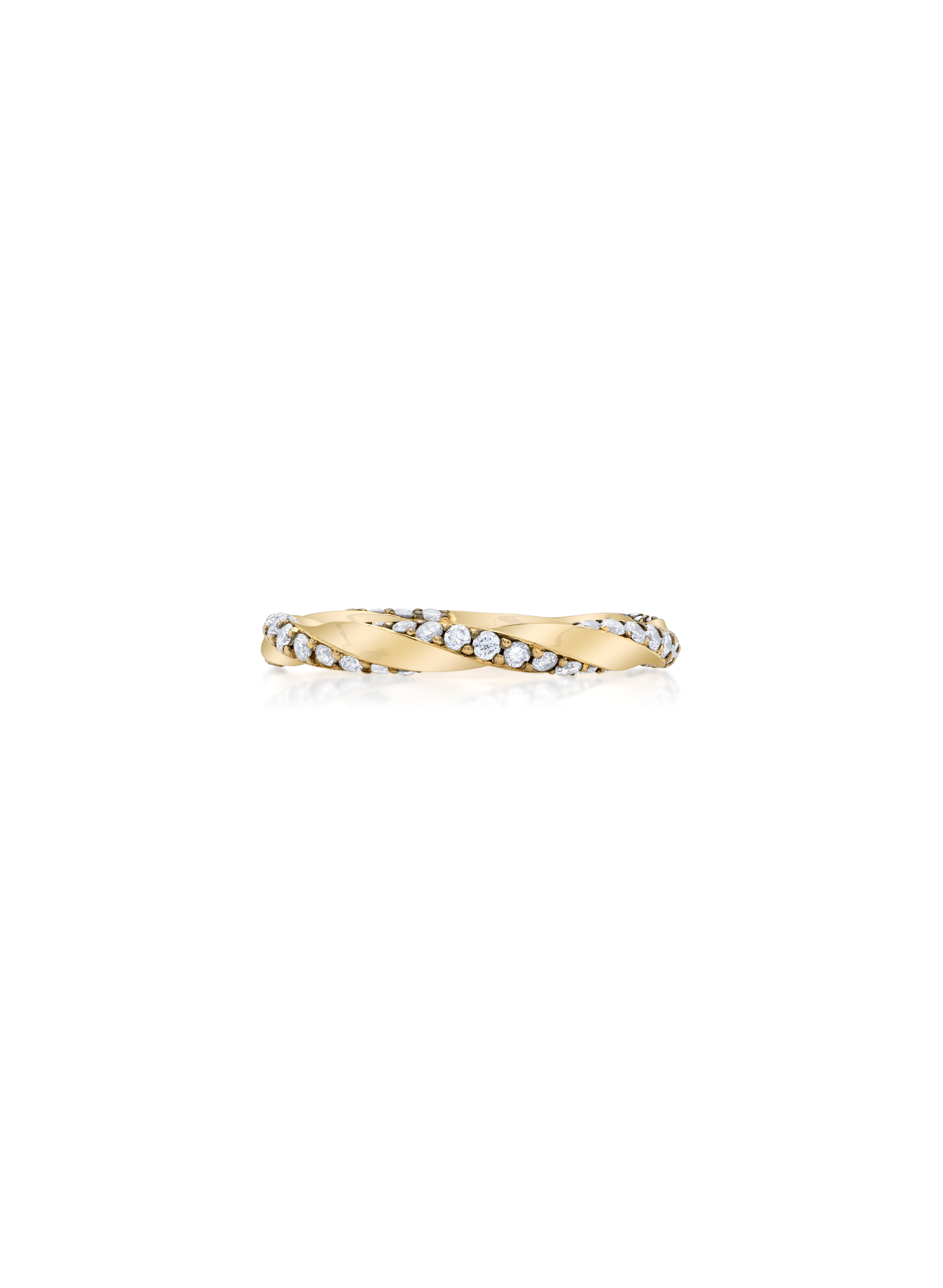 Corde Gold and Lab Grown Diamond Ring