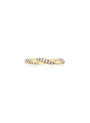 Corde Gold and Lab Grown Diamond Ring 18kt gold front view