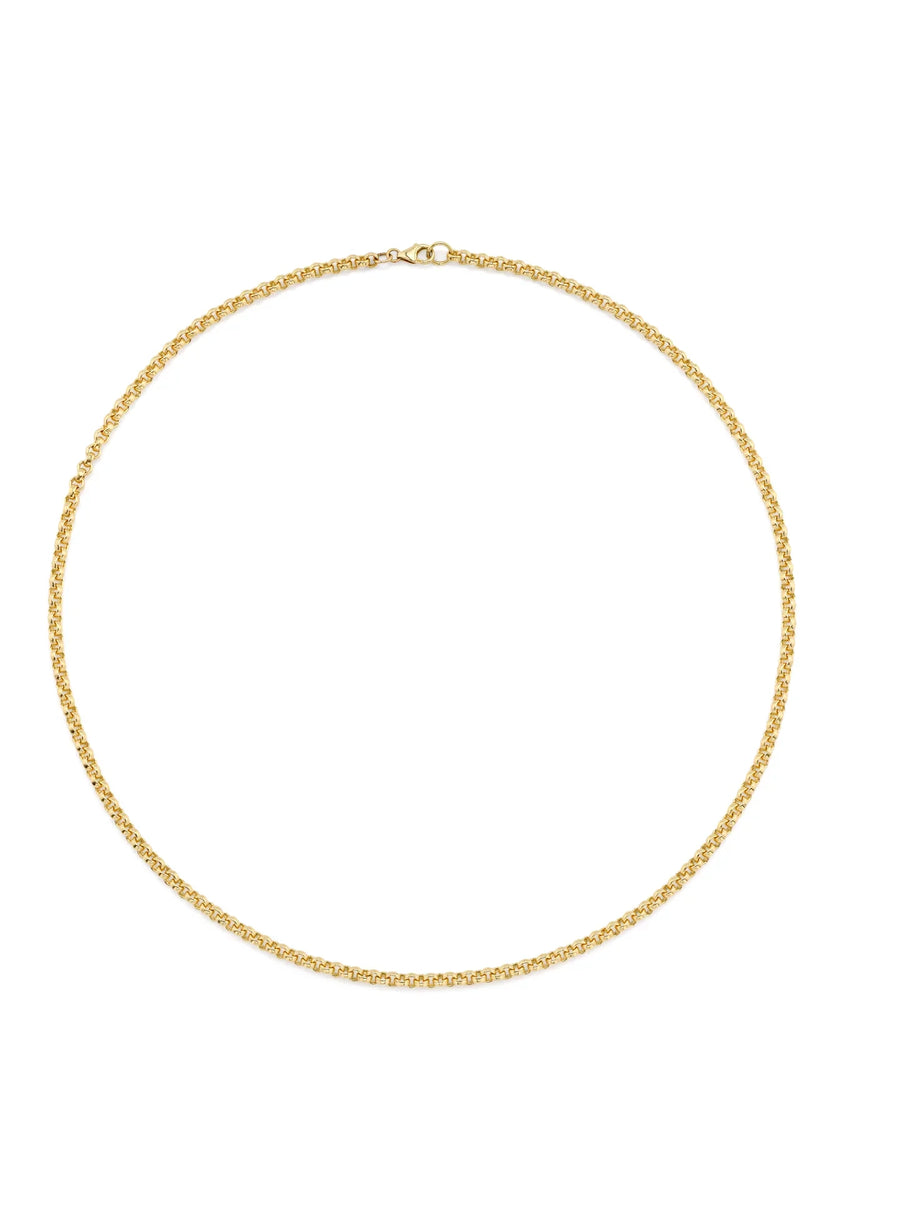 Belcher 18 karat 18" Yellow Gold Chain