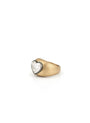 Lunette Lab-Grown Heart Shape Diamond Bombe Ring 3.71 ctw side view