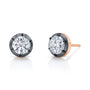 Bouton Lab-Grown Round Brilliant Diamond Stud 1 ct in 18kt rose gold