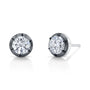 Bouton Lab-Grown Round Brilliant Diamond Stud 1 ct in 18kt white gold