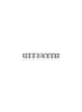 Pavé Lab-Grown Diamond and Gold Band front view