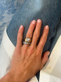 Lunette Lab-Grown Heart Shape Diamond Bombe Ring 3.71 ctw on model