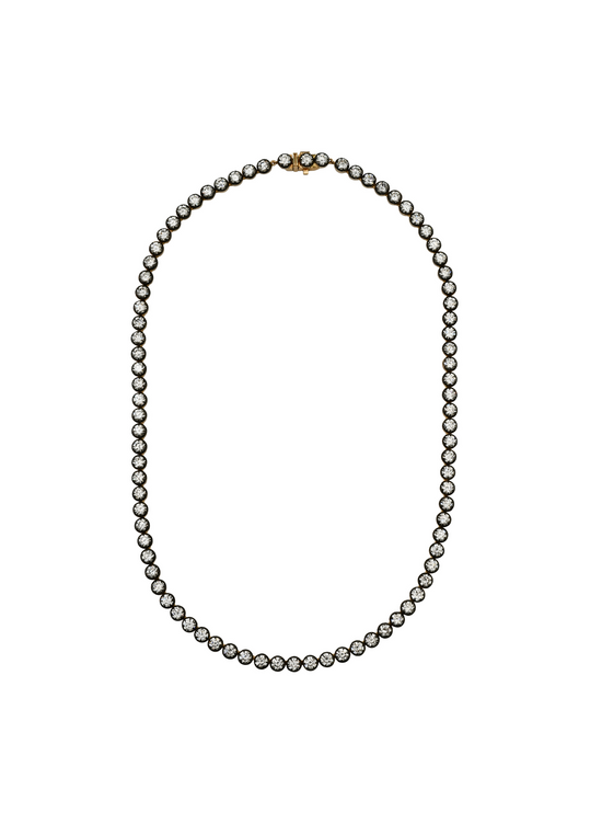 Le Marais Round Brilliant Lab Grown Diamond Rivière Necklace