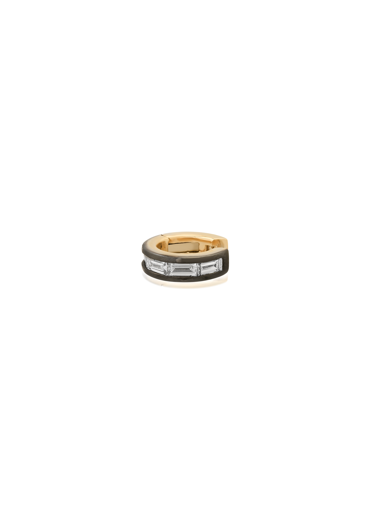 Lunette Lab-Grown Baguette Diamond Channel Set Ear Cuff