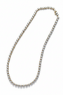 Le Marais Round Brilliant Lab Grown Diamond Rivière Necklace