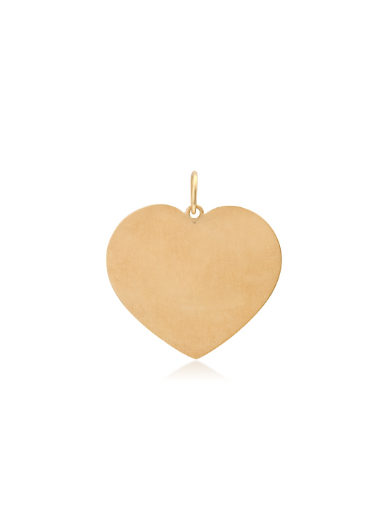 Vintage Cartier 18kt Gold Heart Pendant Dinh Van
