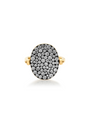 Signe Enamel and Lab-Grown Diamond and 18kt Gold Flip Ring