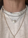 Le Marais Round Brilliant Lab Grown Diamond Rivière Necklace